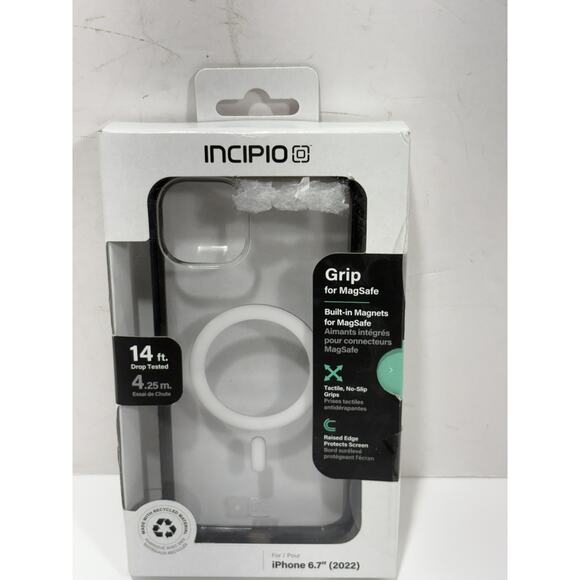 Incipio Aerogrip Protective Magsafe Case iPhone 14‎ Pro Max 6.7" Pro 2022 Clear - Picture 1 of 3